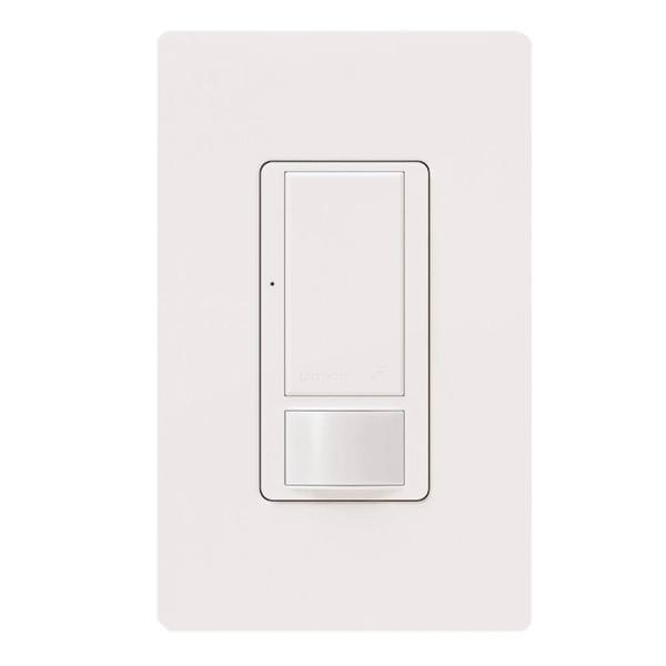120/277 volt White In-Wall Switch Occupancy Sensor