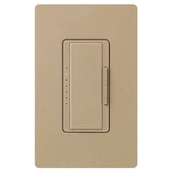 120 volt Mocha Stone 1000 watt Single-Pole / 3-Way Incandescent / Halogen Wall Dimmer Switch