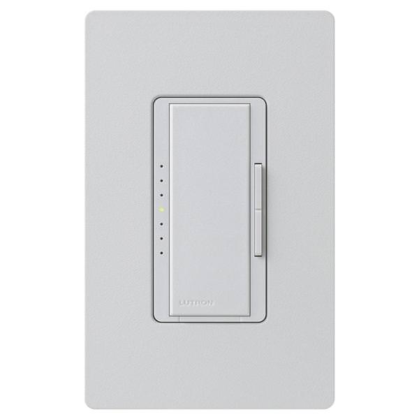 120 volt Palladium 600 watt Single-Pole / 3-Way Incandescent / Halogen Electronic Low Voltage Wall Dimmer Switch