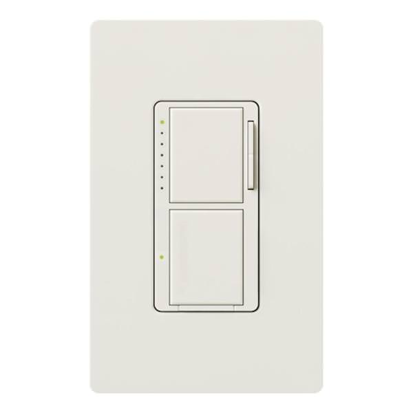 120 volt White 300 watt Single-Pole Incandescent / Halogen Wall Dimmer Switch