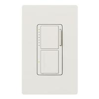 Lutron 120 volt White 300 watt Single-Pole Incandescent / Halogen Wall Dimmer Switch