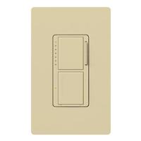 Lutron 120 volt Ivory 300 watt Single-Pole Incandescent / Halogen Wall Dimmer Switch