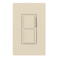Lutron 120 volt Light Almond 300 watt Single-Pole Incandescent / Halogen Wall Dimmer Switch