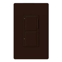 Lutron 120 volt Brown 300 watt Single-Pole Incandescent / Halogen Wall Dimmer Switch