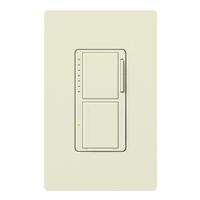 Lutron 120 volt Biscuit 300 watt Single-Pole Incandescent / Halogen Wall Dimmer Switch