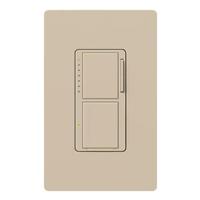 Lutron 120 volt Taupe 300 watt Single-Pole Incandescent / Halogen Wall Dimmer Switch