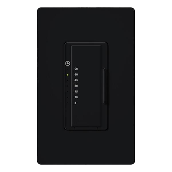 120 volt Single Pole / Multi-Location Black Timer