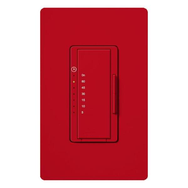 120 volt Single Pole / Multi-Location Hot Red Timer