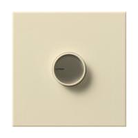 Lutron 120 volt Beige Rotary 2000 watt Single-Pole Incandescent / Halogen Wall Dimmer Switch with Wallplate