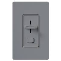 Lutron 120 volt Gray 450 watt Single-Pole / 3-Way Incandescent / Halogen Magnetic Low Voltage Wall Dimmer Switch