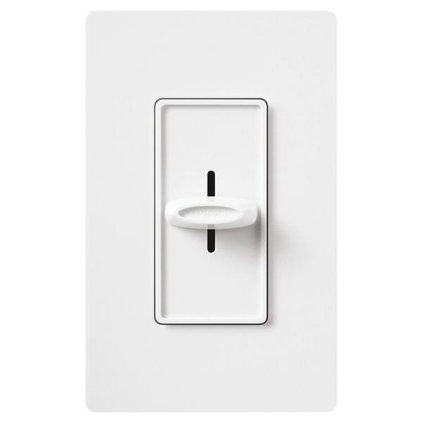 120 volt White 1000 watt Single-Pole Incandescent / Halogen Wall Dimmer Switch