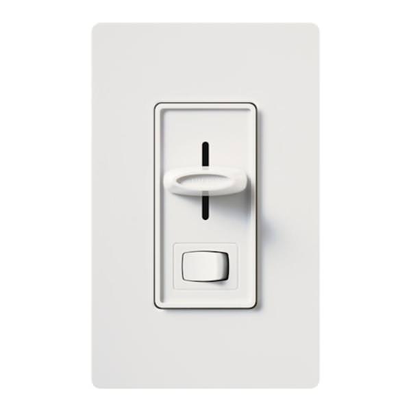 120 volt White 1000 watt Single-Pole Incandescent / Halogen Wall Dimmer Switch