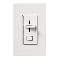 Lutron 120 volt White 1000 watt Single-Pole Incandescent / Halogen Wall Dimmer Switch