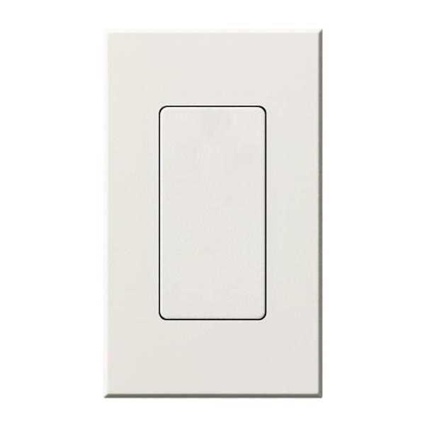1-Gang White Matte Wallplate Insert