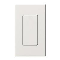 Lutron 1-Gang White Matte Wallplate Insert
