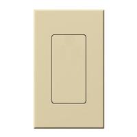 Lutron 1-Gang Ivory Matte Wallplate Insert