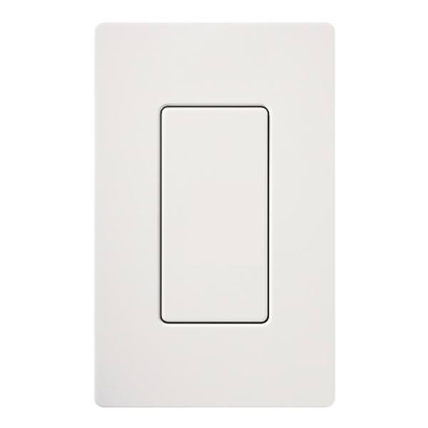1-Gang White Gloss Wallplate Insert