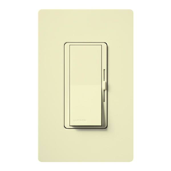 120 volt 5 amp Almond Toggler Single-Pole / 3-Way 2-Wire Fluorescent Wall Dimmer Switch