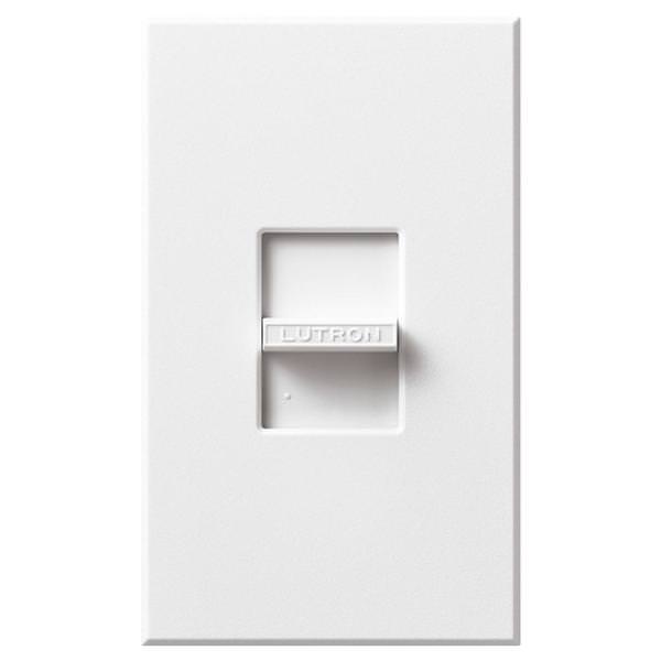 120 volt 16 amp White Single-Pole 3-Wire Fluorescent Wall Dimmer Switch