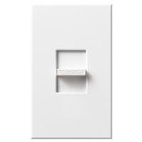 Lutron 120 volt 16 amp White Single-Pole 3-Wire Fluorescent Wall Dimmer Switch