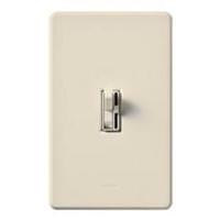 Lutron 277 volt Light Almond Toggler 1000 watt Single-Pole / 3-Way Flourescent Wall Dimmer Switch