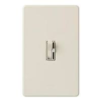 Lutron 120 volt Light Almond Toggler 1000 watt 3-Way Wall Dimmer Switch with Locator Light
