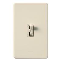 Lutron 120 volt 1.5 amp Light Almond Toggler 3-Speed Fan Control