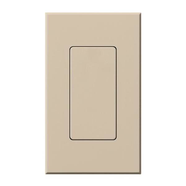 1-Gang Taupe Matte Wallplate Insert