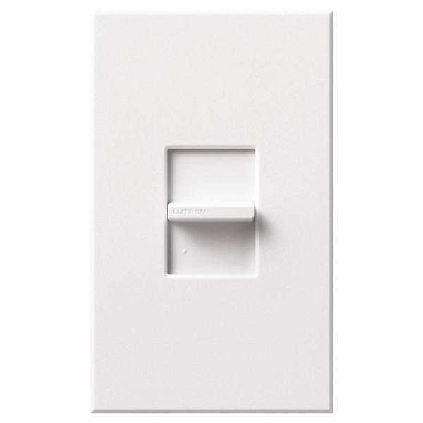 120 volt White 600 watt Single-Pole Electronic Low Voltage Wall Dimmer Switch