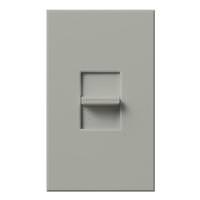 Lutron 120 volt Gray 600 watt Single-Pole Electronic Low Voltage Wall Dimmer Switch