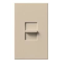 Lutron 120 volt Taupe 300 watt Single-Pole Electronic Low Voltage Wall Dimmer Switch