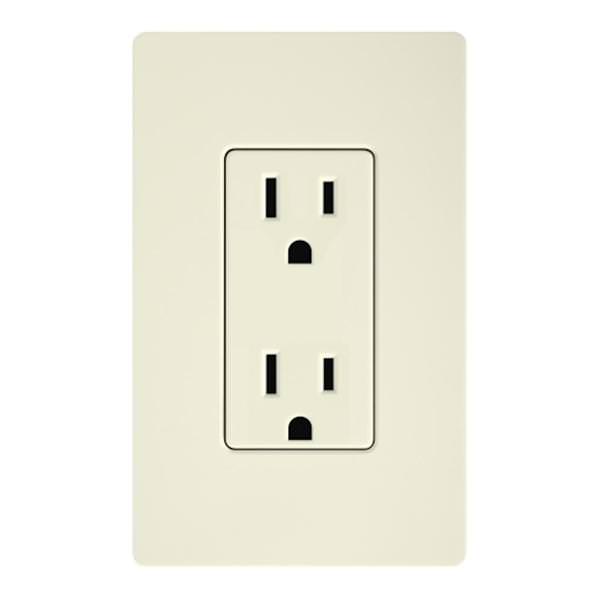 Biscuit 15 amp 120 volt Receptacle Outlet