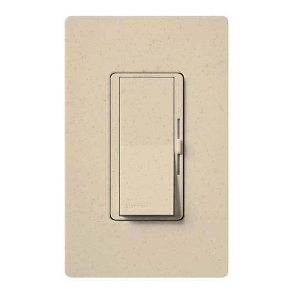 120 volt Stone 300 watt Toggler Single-Pole Electronic Low Voltage Wall Dimmer Switch