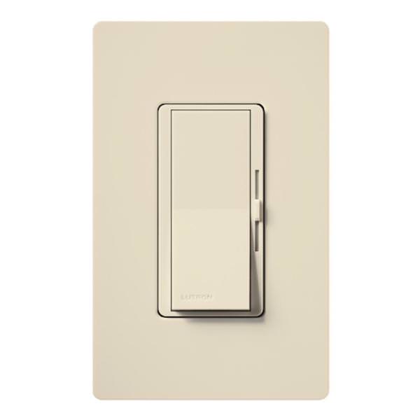 120 volt Light Almond Toggler 600 watt Single-Pole Incandescent / Halogen Wall Dimmer Switch