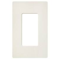 View 1-Gang Biscuit Satin Wallplate