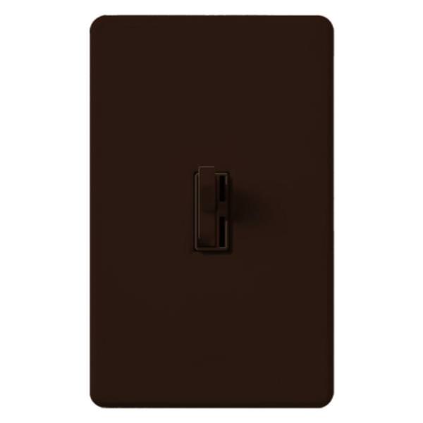 120 volt Brown Toggler 1000 watt Single-Pole Incandescent / Halogen Wall Dimmer Switch