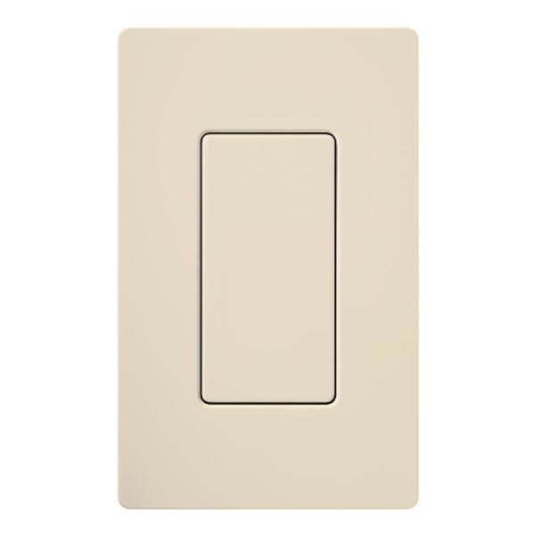1-Gang Light Almond Gloss Wallplate Insert