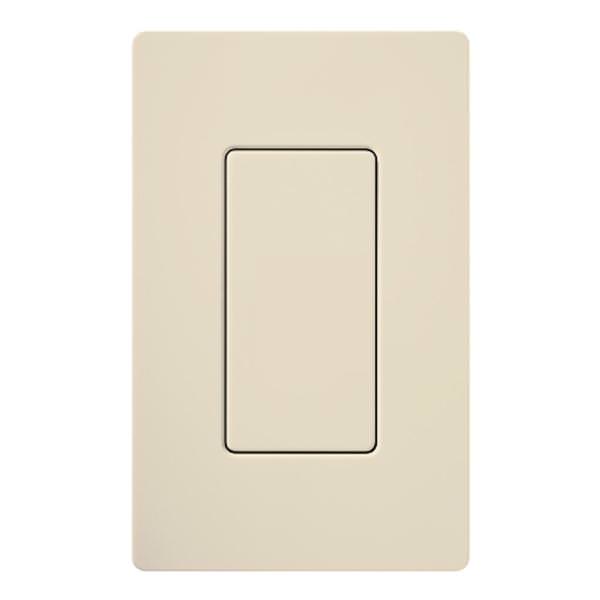 1-Gang Light Almond Gloss Wallplate Insert