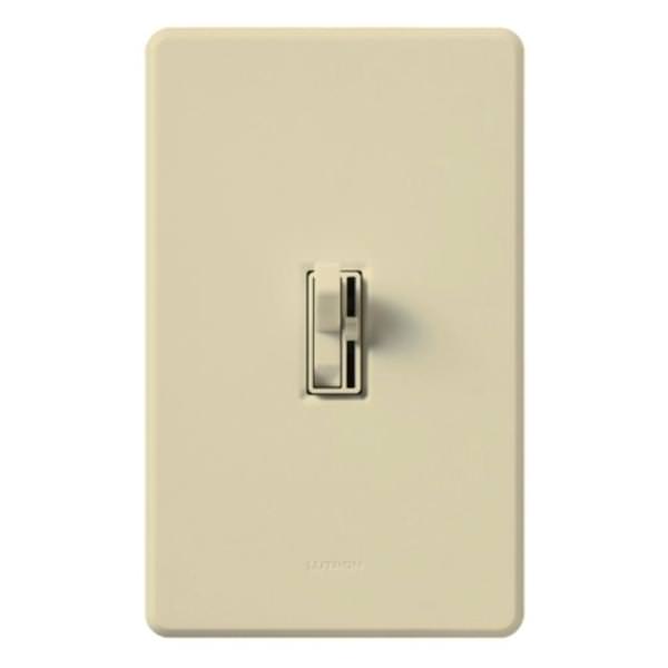 120 volt Ivory Toggler 600 watt Single-Pole Incandescent / Halogen Wall Dimmer Switch