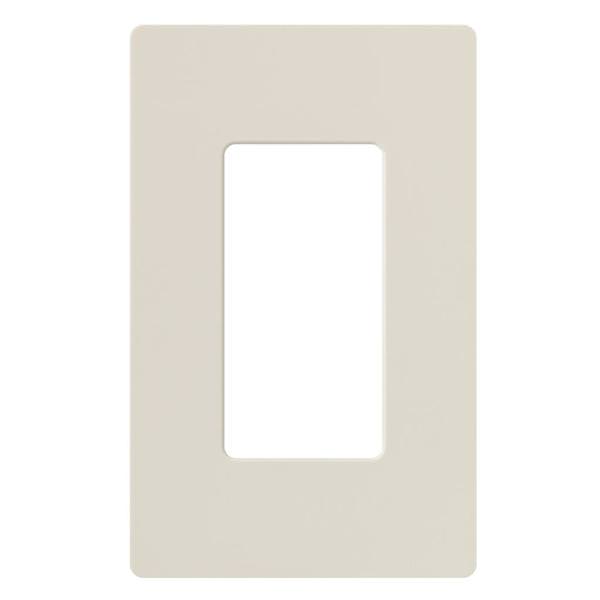 Claro 1-Gang Wallplate Light Almond
