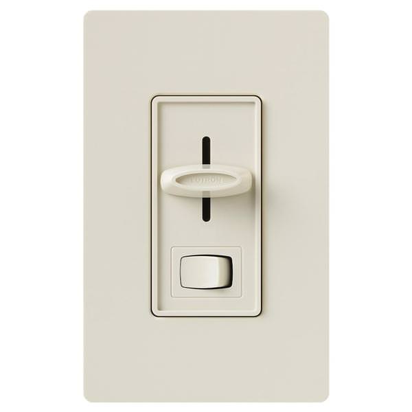 120 volt 8 amp Light Almond Single-Pole / 3-Way 3-Wire Fluorescent Wall Dimmer Switch