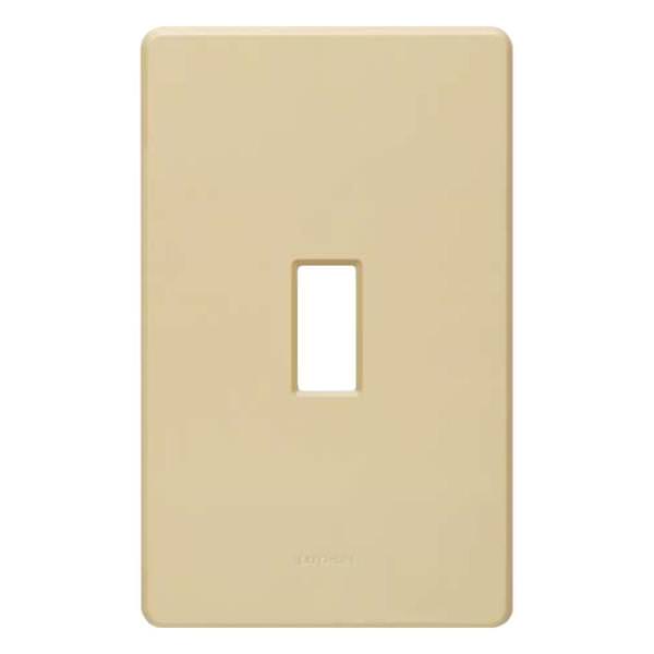 1 Gang Gloss Ivory Wallplate Switch Cover