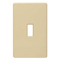 Lutron 1 Gang Gloss Ivory Wallplate Switch Cover
