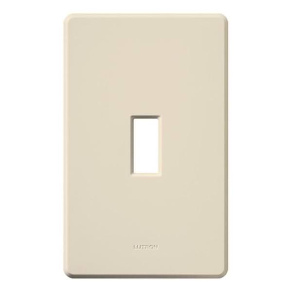 1-Gang Light Almond Gloss Wallplate