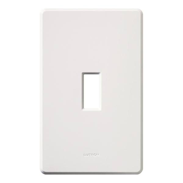 1-Gang White Gloss Wallplate