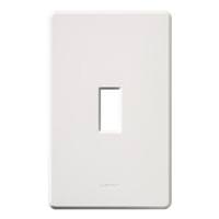 Lutron 1-Gang White Gloss Wallplate