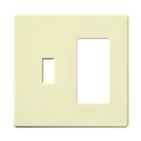 Lutron 2-Gang Almond Gloss Wallplate