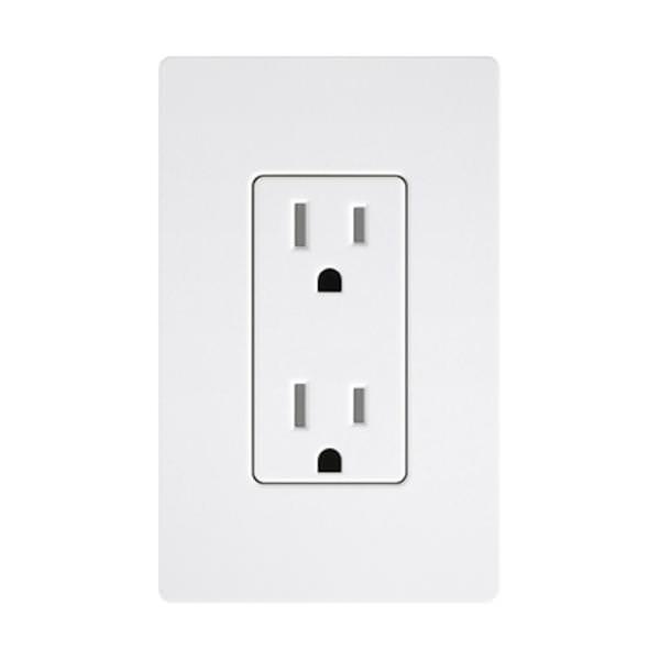 Snow 15 amp 120 volt Tamper Resistant Receptacle Outlet