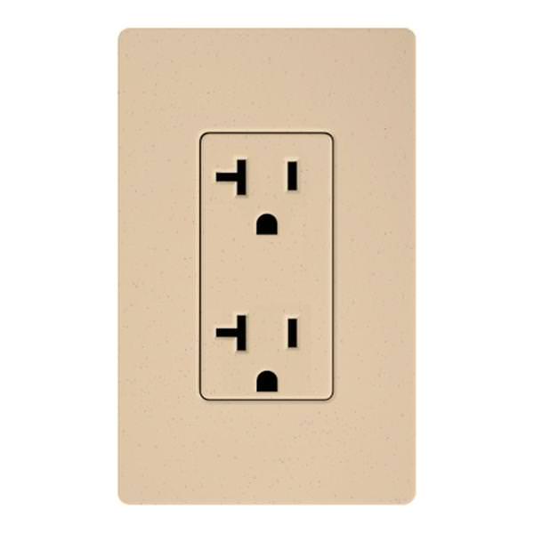Desert Stone 20 amp 120 volt Tamper Resistant Receptacle Outlet