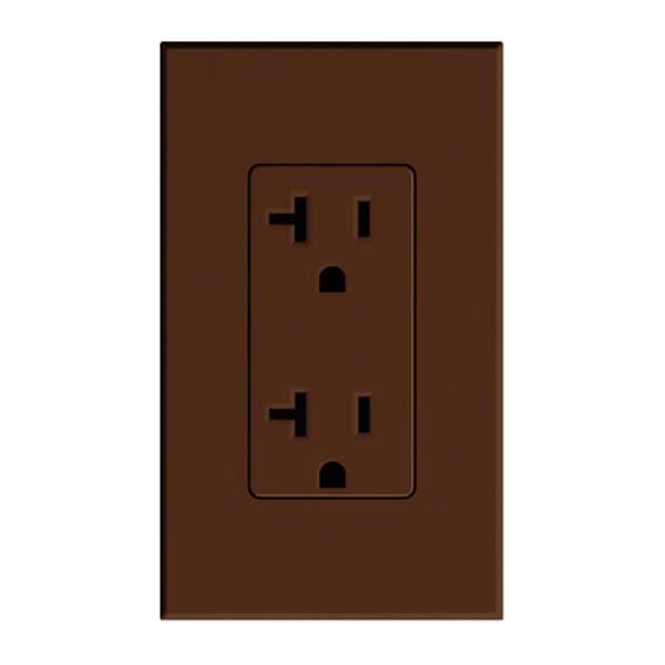 Sienna 20 amp 120 volt Tamper Resistant Receptacle Outlet
